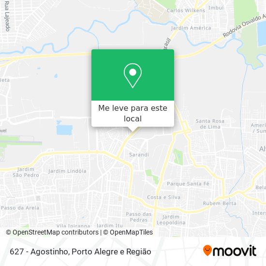 627 - Agostinho mapa