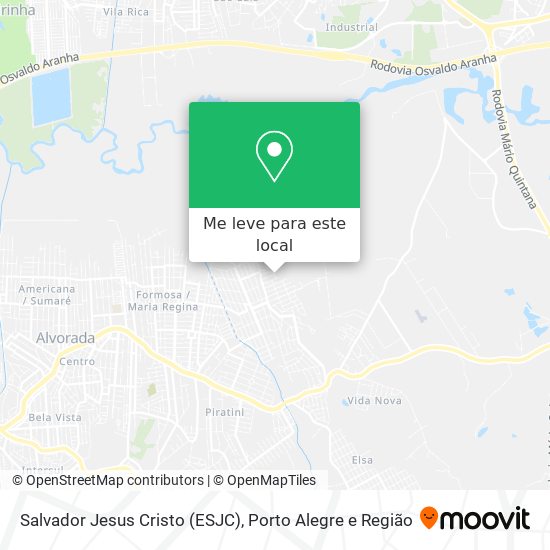 Salvador Jesus Cristo (ESJC) mapa