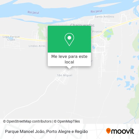 Parque Manoel João mapa