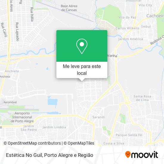 Estética No Guil mapa
