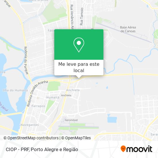CIOP - PRF mapa