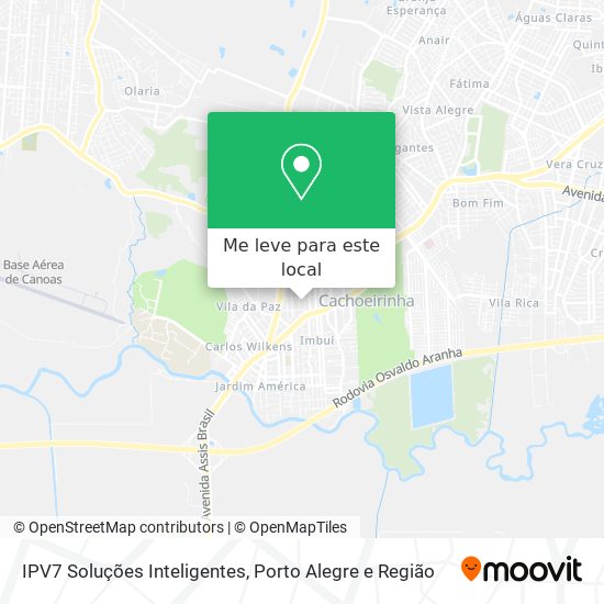 IPV7 Soluções Inteligentes mapa