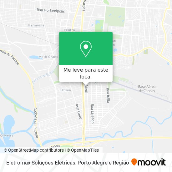 Eletromax Soluções Elétricas mapa