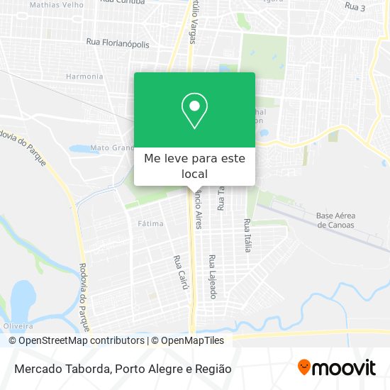 Mercado Taborda mapa