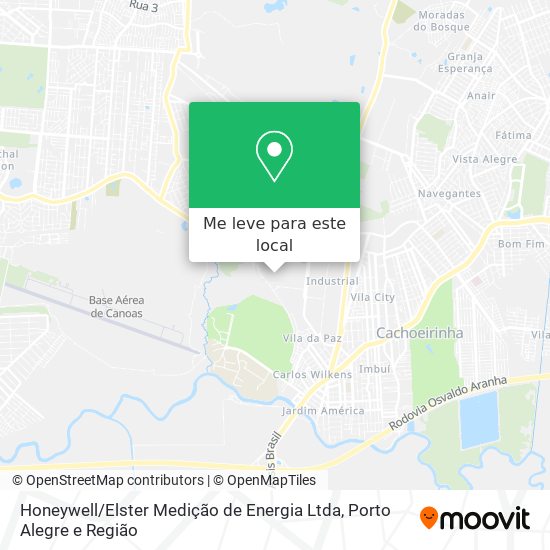 Honeywell / Elster Medição de Energia Ltda mapa