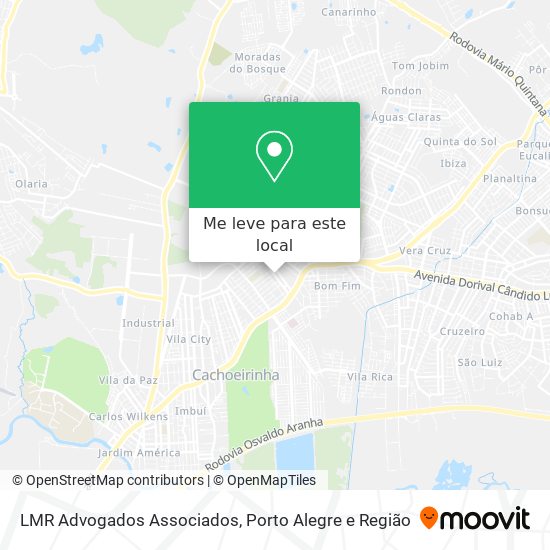 LMR Advogados Associados mapa