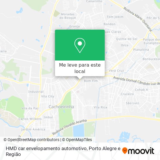 HMD car envelopamento automotivo mapa