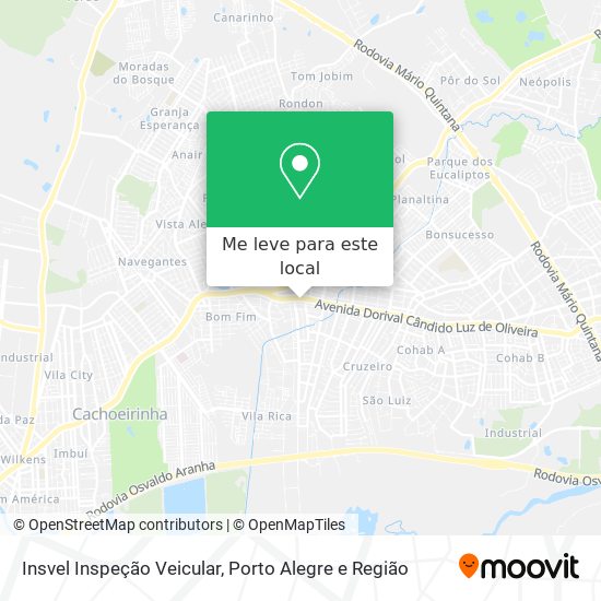 Insvel Inspeção Veicular mapa