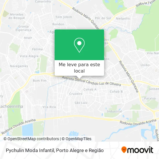 Pychulin Moda Infantil mapa