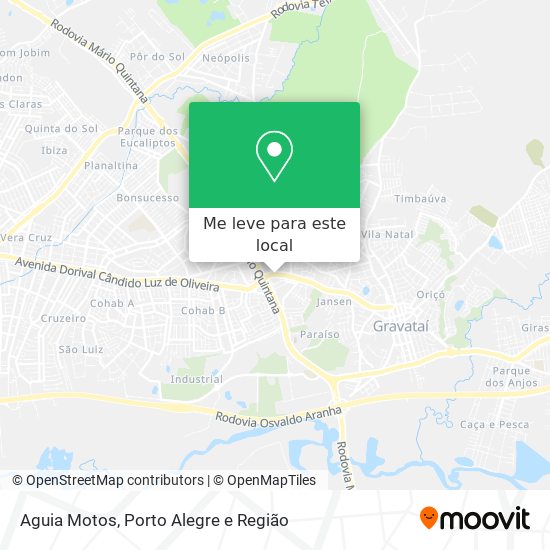 Aguia Motos mapa