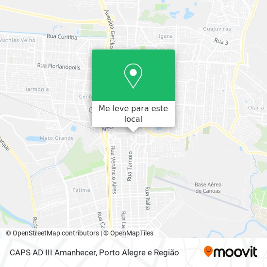 CAPS AD III Amanhecer mapa