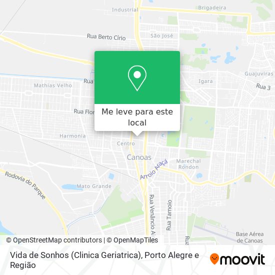 Vida de Sonhos (Clinica Geriatrica) mapa