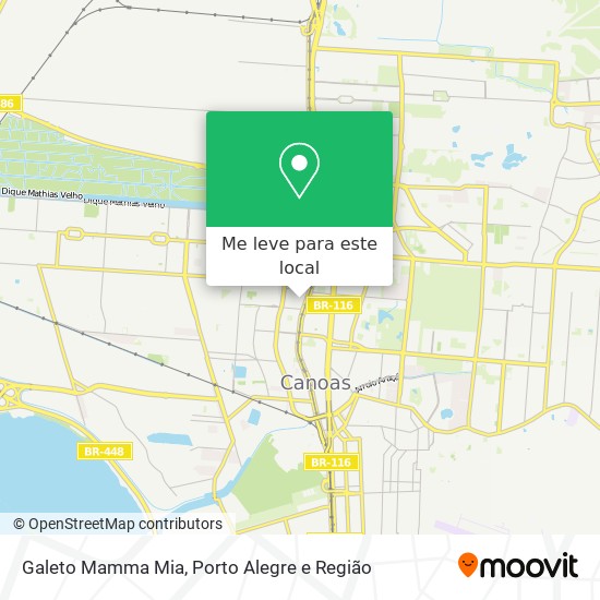 Galeto Mamma Mia mapa