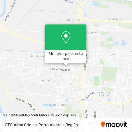 CTG  Alma Crioula mapa