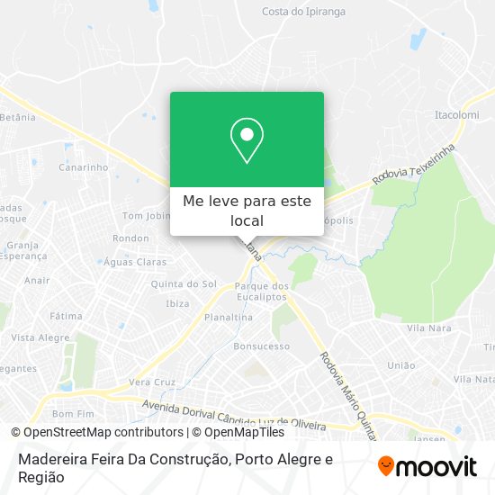 Madereira Feira Da Construção mapa