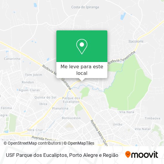 USF Parque dos Eucaliptos mapa