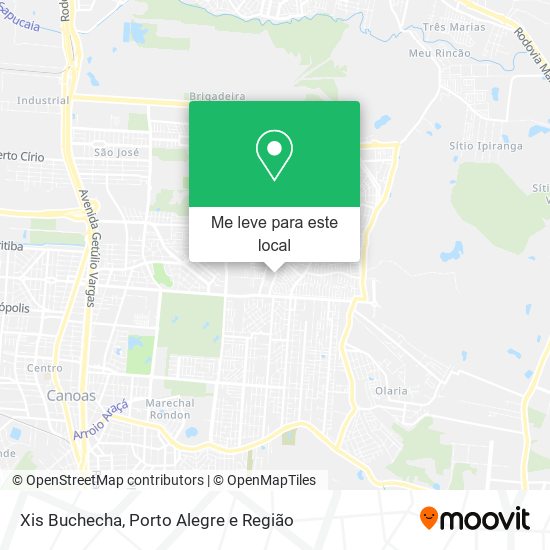 Xis Buchecha mapa