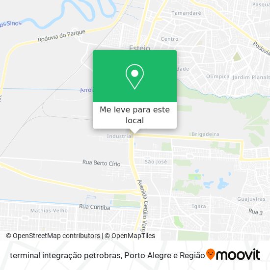terminal integração petrobras mapa