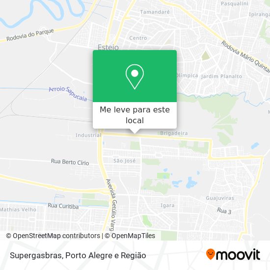 Supergasbras mapa