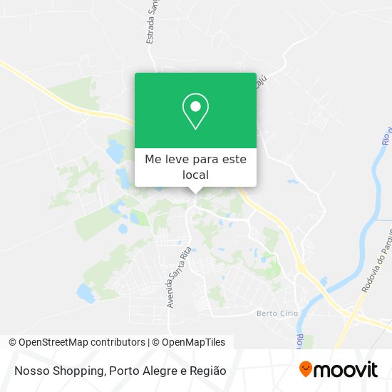 Nosso Shopping mapa