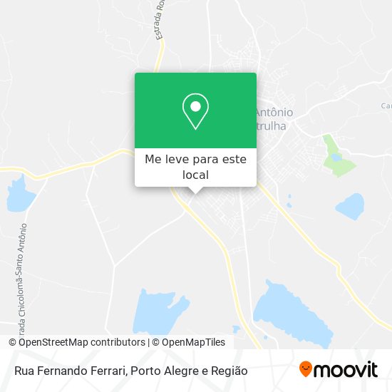 Rua Fernando Ferrari mapa