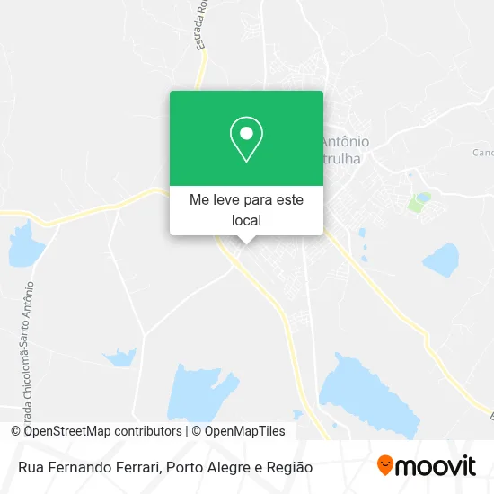 Rua Fernando Ferrari mapa