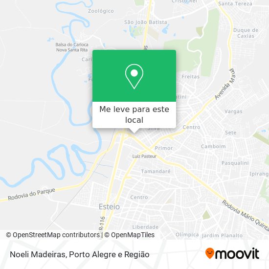 Noeli Madeiras mapa