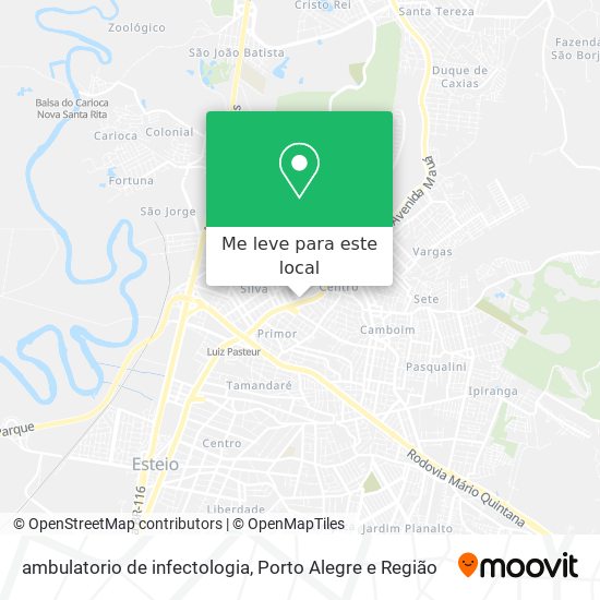 ambulatorio de infectologia mapa