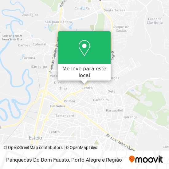 Panquecas Do Dom Fausto mapa