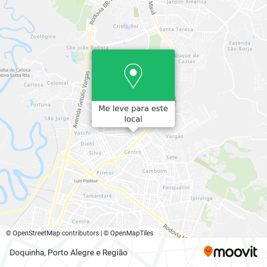 Doquinha mapa