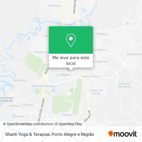 Shanti Yoga & Terapias mapa
