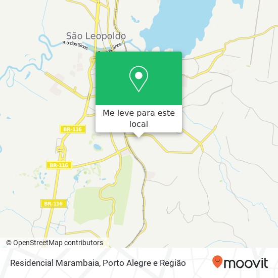 Residencial Marambaia mapa