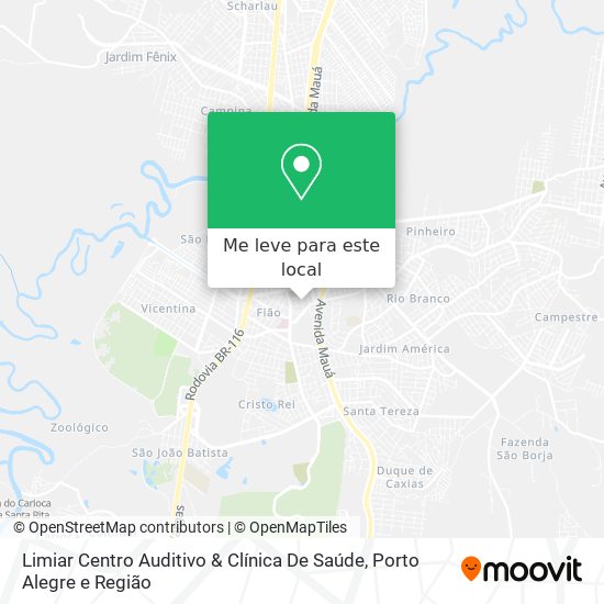 Limiar Centro Auditivo & Clínica De Saúde mapa