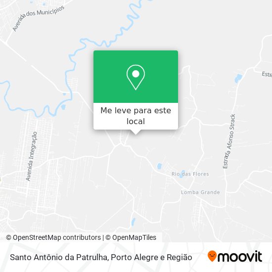 Santo Antônio da Patrulha mapa
