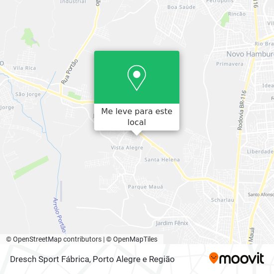 Dresch Sport Fábrica mapa