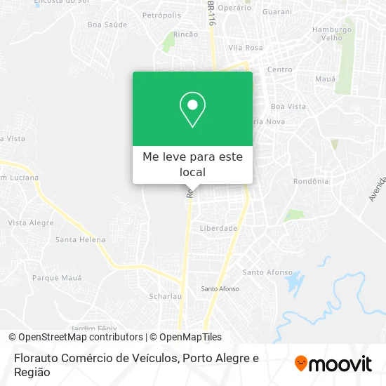 Florauto Comércio de Veículos mapa