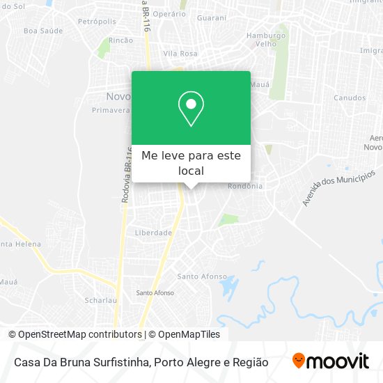 Casa Da Bruna Surfistinha mapa