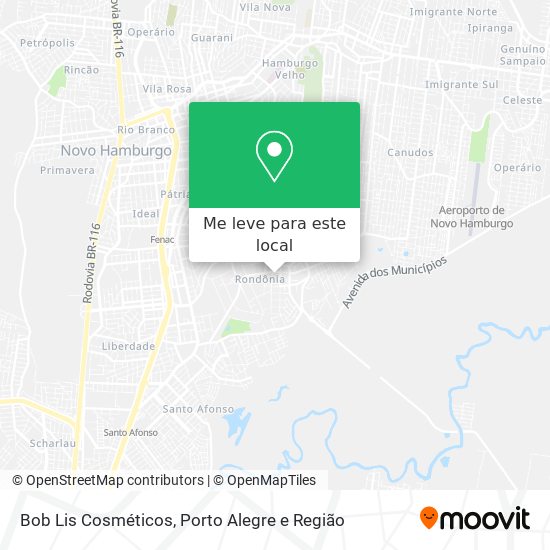 Bob Lis Cosméticos mapa