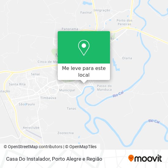 Casa Do Instalador mapa