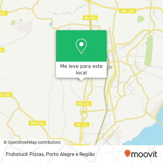 Fruhstuck Pizzas mapa