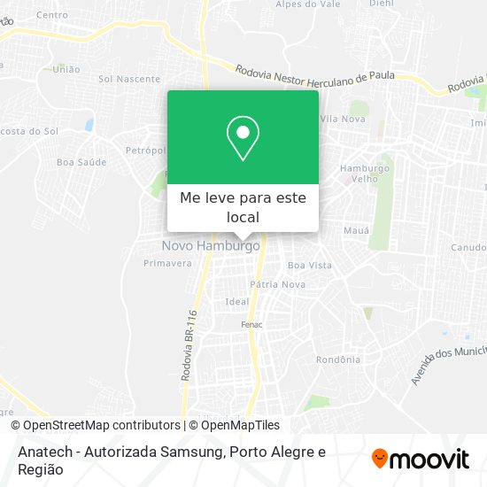 Anatech - Autorizada Samsung mapa