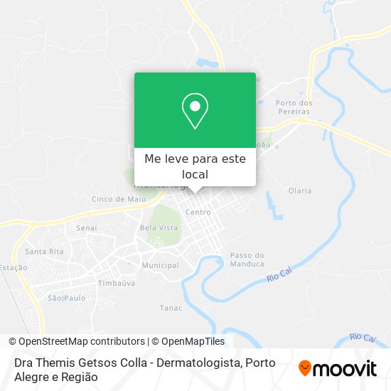 Dra Themis Getsos Colla - Dermatologista mapa