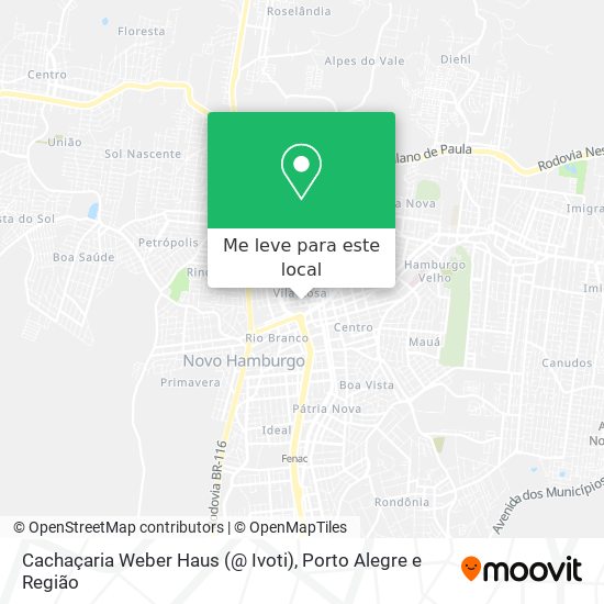 Cachaçaria Weber Haus (@ Ivoti) mapa