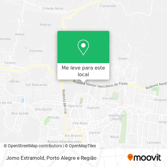 Jomo Extramold mapa