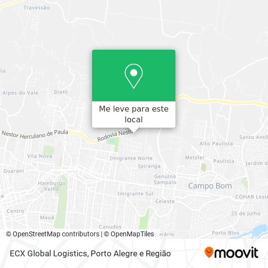 ECX Global Logistics mapa