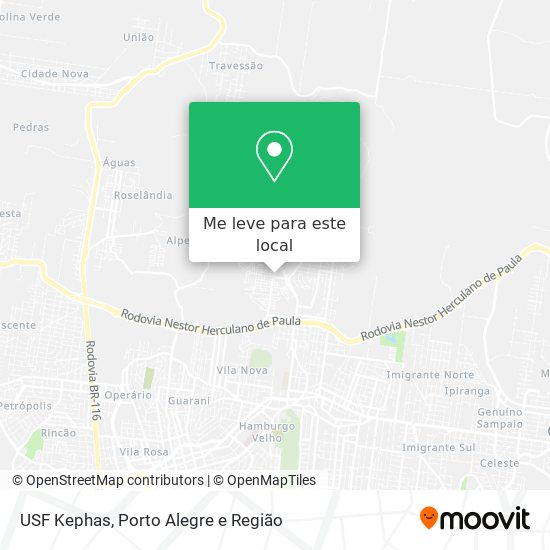 USF Kephas mapa