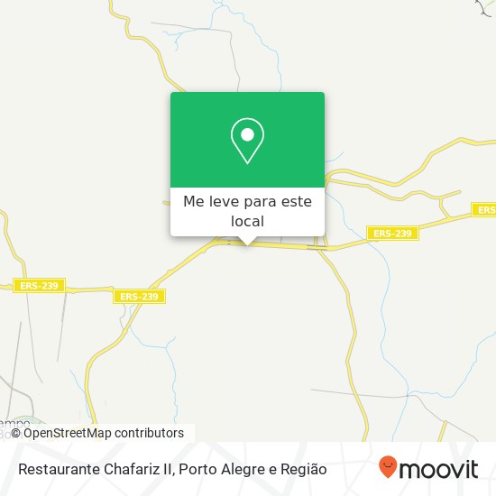 Restaurante Chafariz II mapa