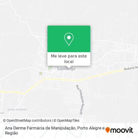 Ana Derme Farmácia de Manipulação mapa