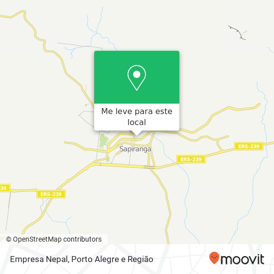 Empresa Nepal mapa