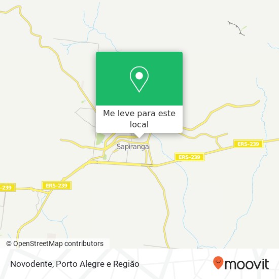 Novodente mapa